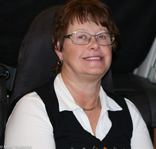 Testfoto på min kära hustru