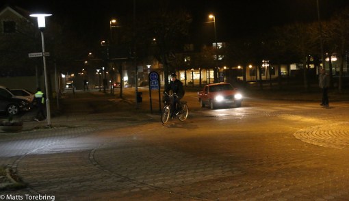 Vår enda rondell i Aneby