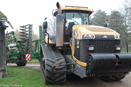 En traktor med gummiband har jag aldrig sett förr