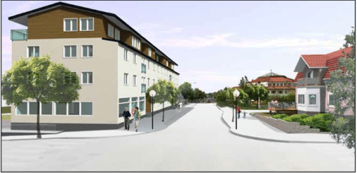 Nya Centrumhuset i Aneby