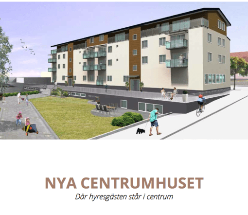 Centrumhusets baksida