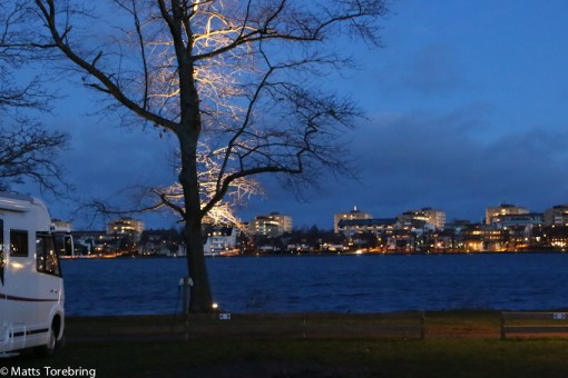 HDR Foto strax efter klockan 7