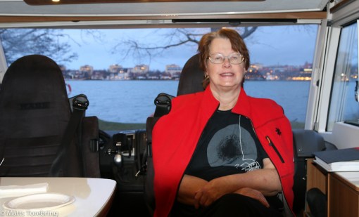 Kaffe i cockpit klockan 7