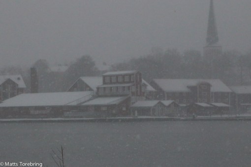 Motala hamn lördag morgon