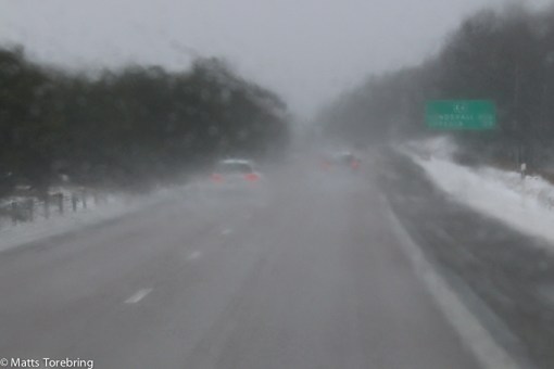 E 4:an på mot Uppsala