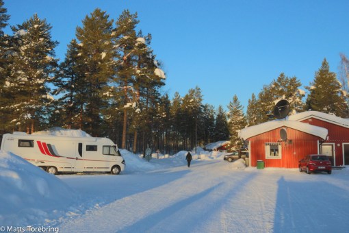 Vinterdag i Jokkmokk