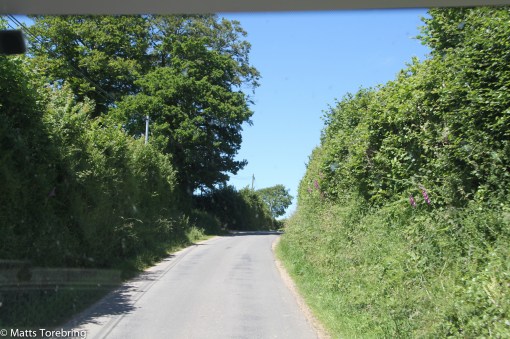 På väg till havet i Normandie
