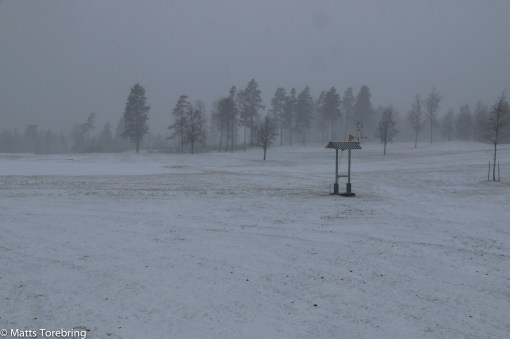 Lördag morgon Södra Sveriges högst belägna Golfklubb