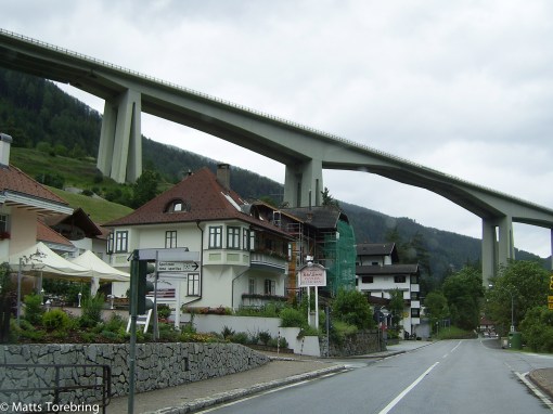 Brennerpasset mellan Österrike och Italien