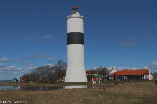 Fyren sken upp i solens glans när vi kom på besök