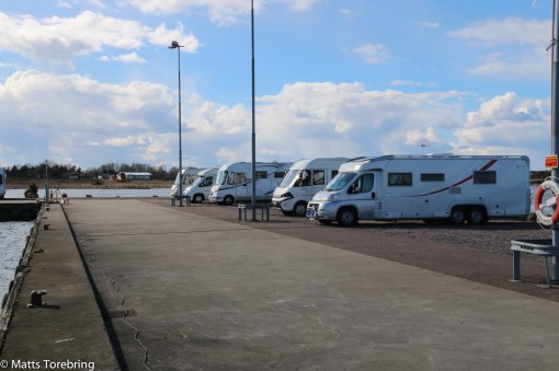 Nattparkering på Kårehamns ställplats 