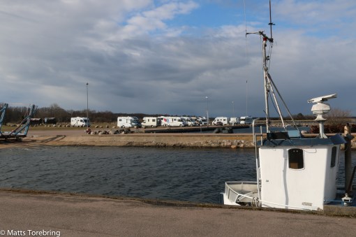 Böda Hamn ställplats påskafton 2015