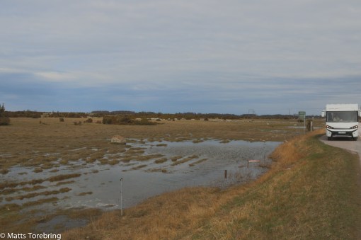 Över hela Öland står det vatten överallt