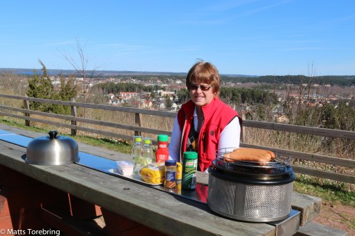 En (tre) grillad med bröd smakar alltid gott