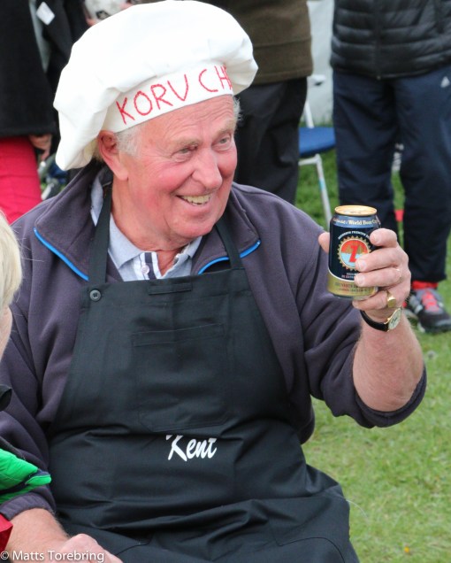 Korvchefen hyllades speciellt för sina goda korvar