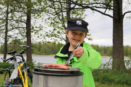 Linus kom och hälsade på