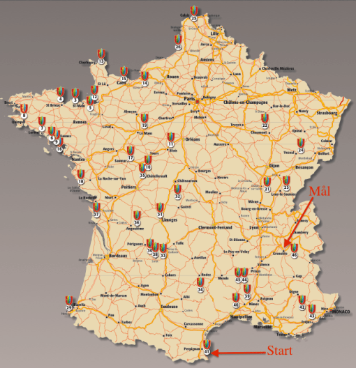 Start & Mål Frankrike