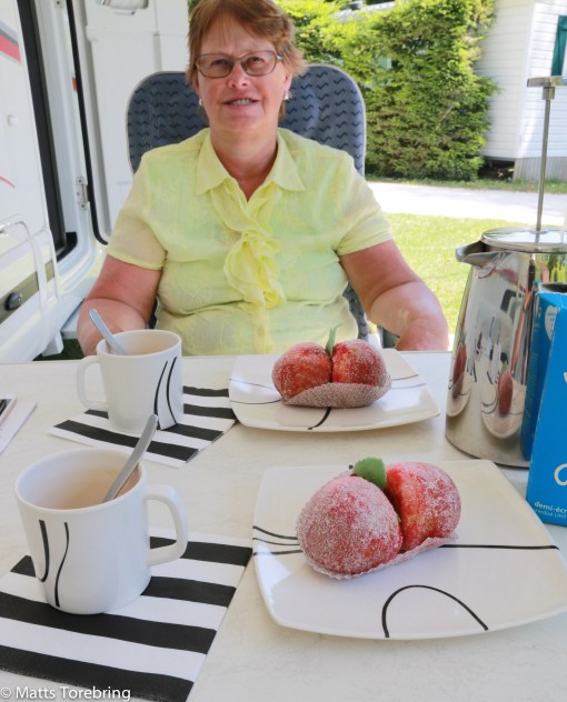 Vi hittade ett bageri i den lilla byn