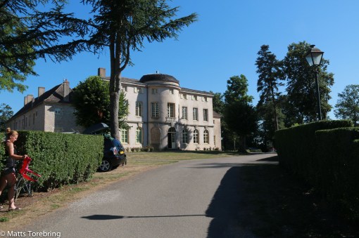 Baksidan av vårt slott