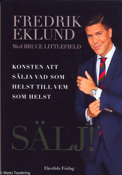 Fredrik Eklund författare till boken SÄLJ!