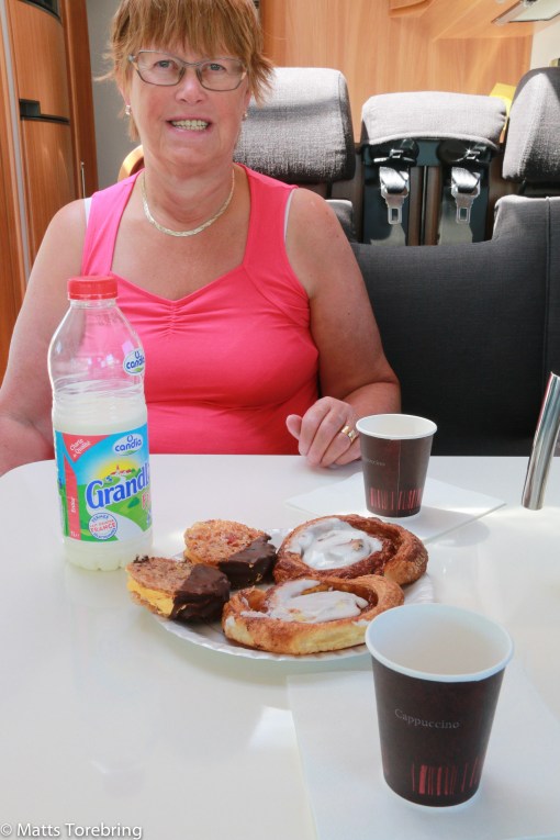 Naturligtvis inhandlade vi Danska wienerbröd