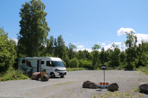 Gratis övernattning på ställplatsen