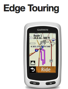 Nyinköpt Garmin cykelnavigator till semestern