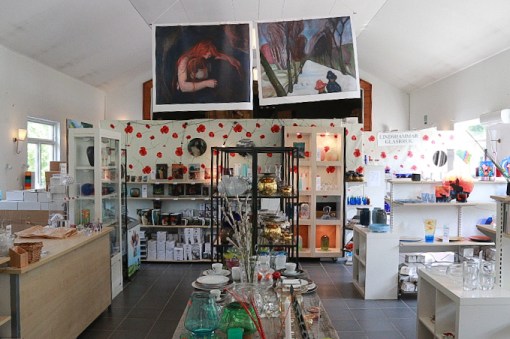 Idag finns bara ett lite hör i före detta Folkets Hus lokalen