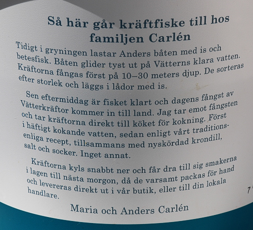 Så här går det till när familjen Carlén fiskar kräftor