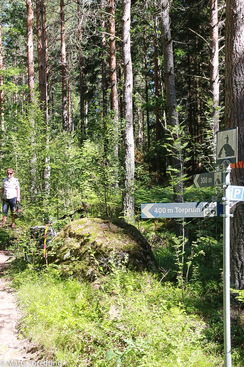 På till fots på Torpön
