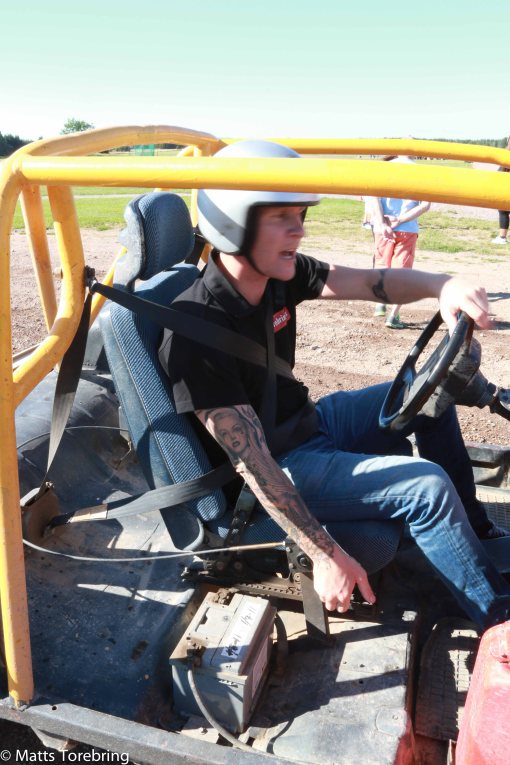 Rallycart gillade alla