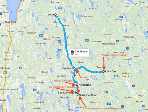 Vår weekendresa denna gången