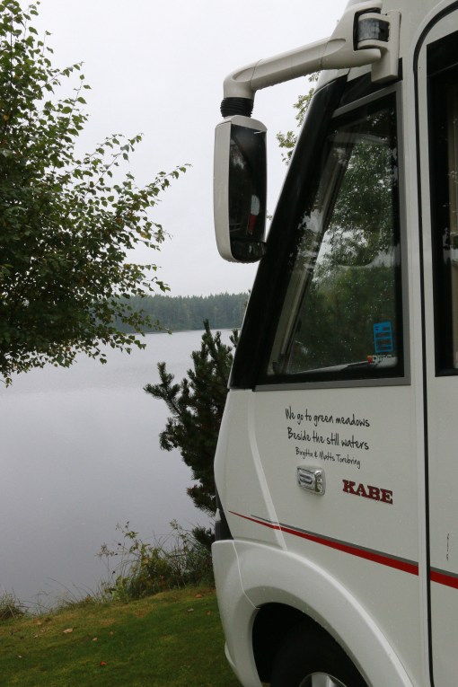 Helpension vid våra vänners sommarstuga
