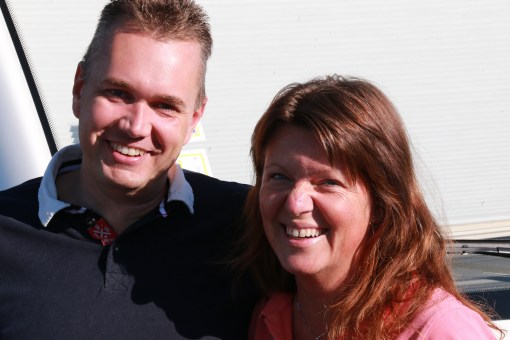 Gunilla & Micke parkerade så när Kabeklubben de kunde