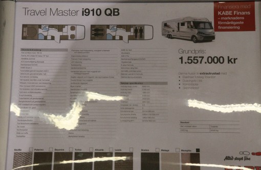 All inclusive på en Kabe 910 QB