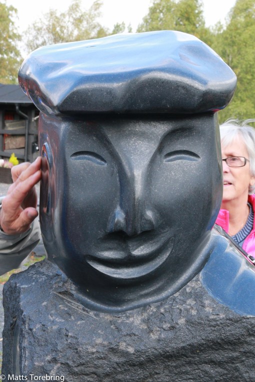 Den putsade ytan är len som sammet