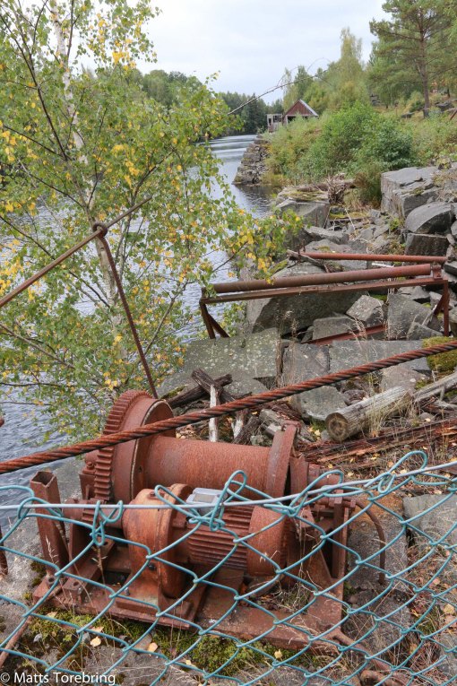 Mycket rester ligger kvar