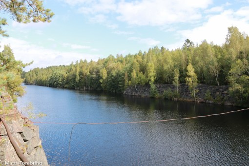 Man bröt det svarta guldet till 90 meters djup