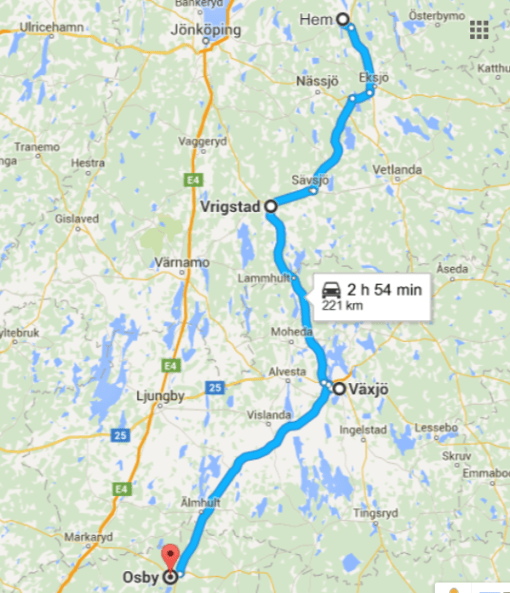 En väg jag åtskilliga gånger