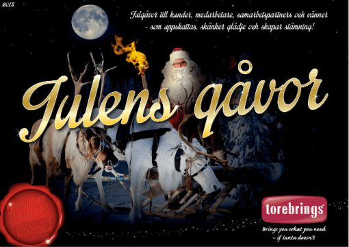 Årets upplaga Julens Gåvor 2015 är klar