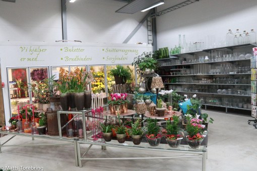 Inne i butiken hos Monica & Lasse