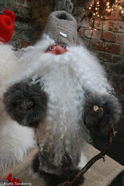 Vi tittade mest på alla fina tomtar