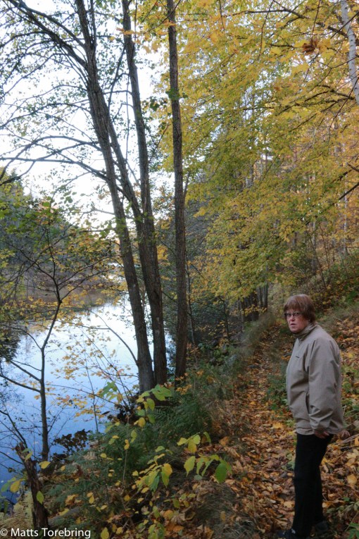 Här fiskar många ungdomar i Svartån