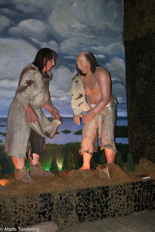 Vi går vidare in i museet 