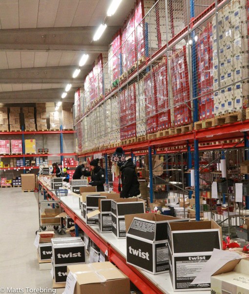 Idag packas det 1 kg Twist i en jutesäck