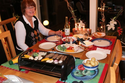 Birgitta & jag nyårsafton 2015