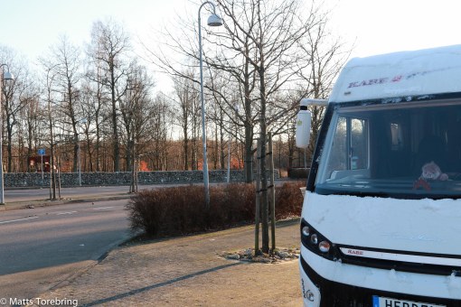 Vi lämnar Aneby kvart över sju