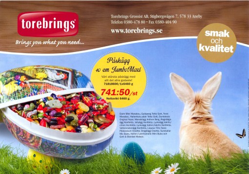 Vårt största påskägg 40 cm